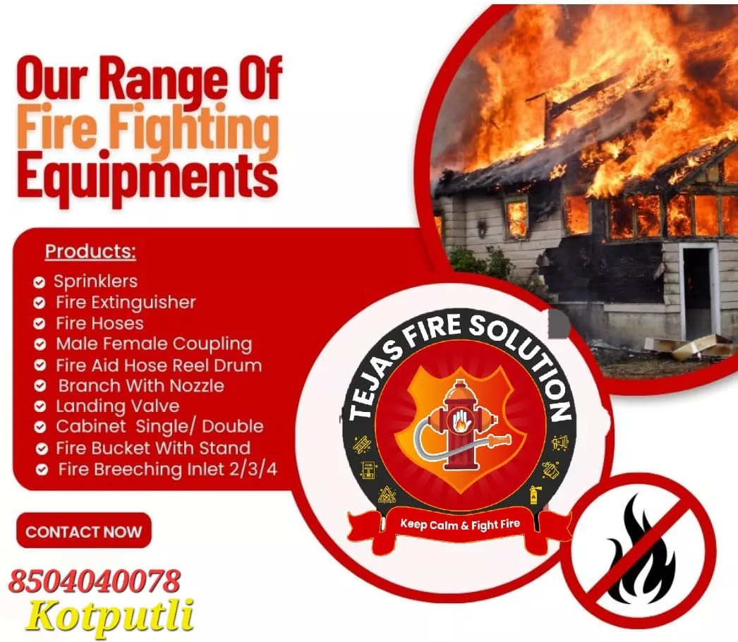 Fire Sprinkler System Installation - Fire Safety Services Jaipur